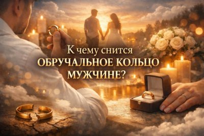 К чему снится обручальное кольцо мужчине: что может означать такой сон